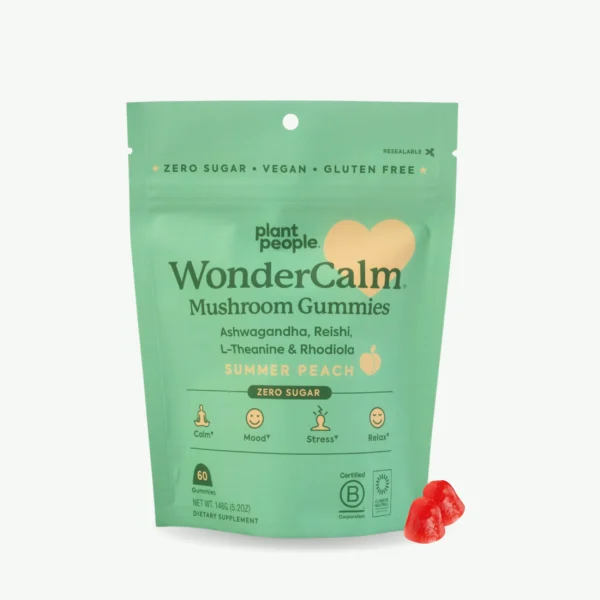 plant people wondercalm mushroom gummies​