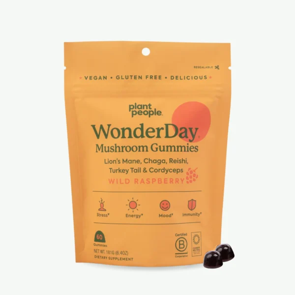 plant people wonderday mushroom gummies